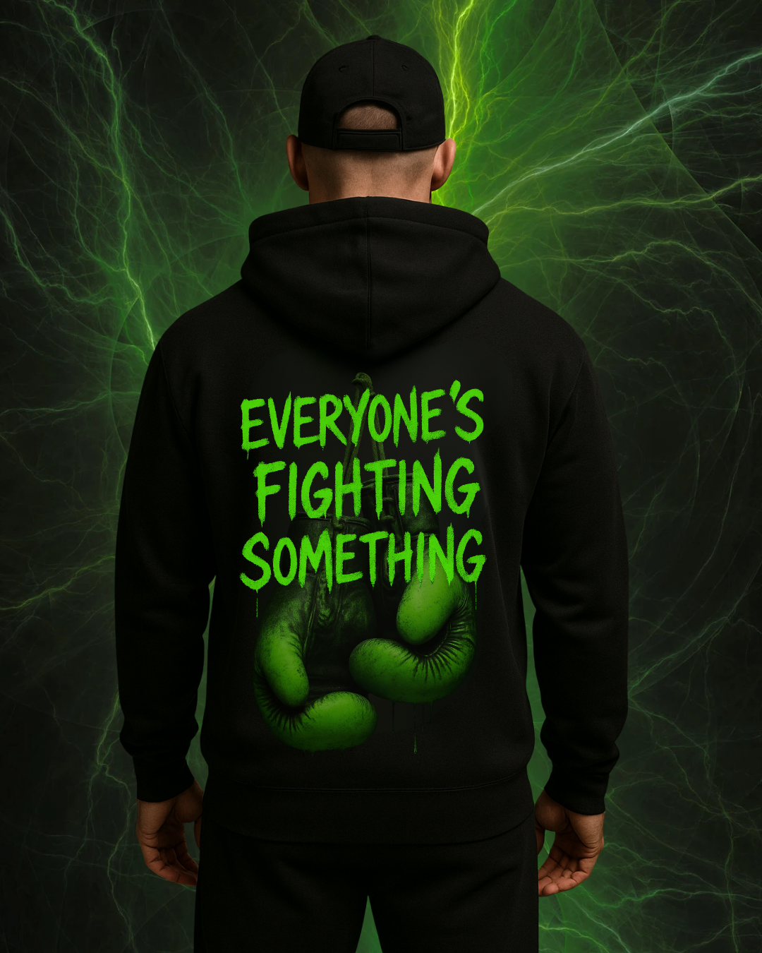 AM Mental Health Hoody – “Everyone’s Fighting Something”